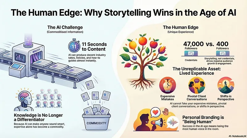 Why Storytelling Is the Last Competitive Advantage in the Age of AI